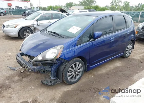 2012 Honda Fit Sport z USA, uszkodzony, nr VIN JHMGE8H55CC041577